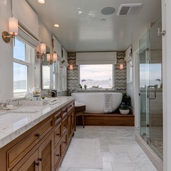 Janelle Interiors - Master bathroom - Interior Design Near Me - Ojai, California Janelle Interiors - Master bathroom - Interior Design Near Me - Ojai, California