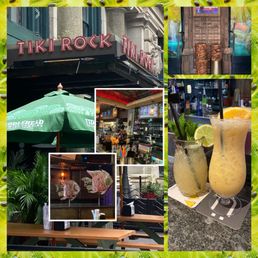 Montage of images from Tiki Rock