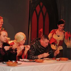Franco Center - "Medieval Feast" - Dinner & a Show - Dragon Wings Eating Contest at the Franco Center