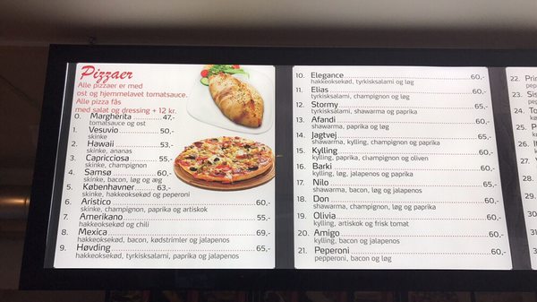 Menu photo 1 Afandi Kebab Copenhagen, 84
