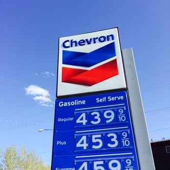 Lee Vining Chevron - a chevron gas station sign - Gas Stations Near Me - Lee Vining, California