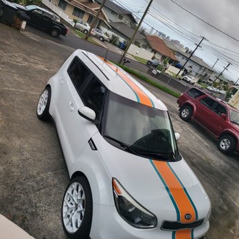 Auto Trim Hawaii - Striping and tint done by Sean and Auto Trim Hawaii - Graphic Design Near Me - Honolulu, Hawaii Auto Trim Hawaii - Striping and tint done by Sean and Auto Trim Hawaii - Graphic Design Near Me - Honolulu, Hawaii