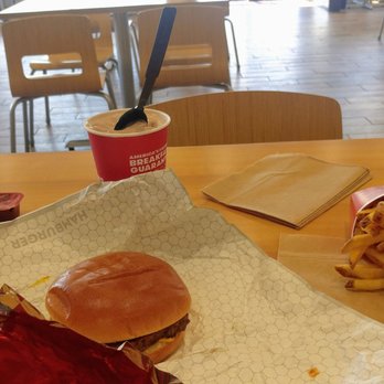 Wendy's - My single with cheese only ketchup and mustard french fries with some barbecue sauce for it and a frosty - Burgers Near Me - Haw River, North Carolina Wendy's - My single with cheese only ketchup and mustard french fries with some barbecue sauce for it and a frosty - Burgers Near Me - Haw River, North Carolina