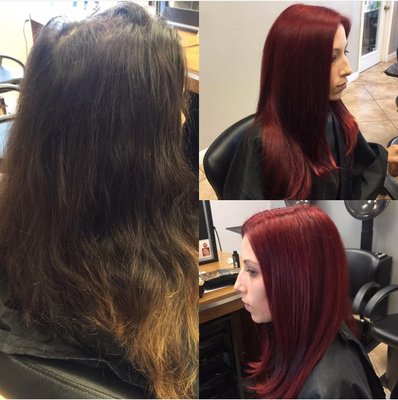 Hair by Adelfa - I have been in the beauty industry since 2003.Two things that are most rewarding to me in the Industry are making people look and feel good about themselves. I enjoy a good challenge whether it's a great haircut or a fabulous hair color makeover. The best compliment is someone else complimenting my work. I also attend regular training classes to keep up with the latest trends that everyone wants. I look forward to seeing you and using my skills to make you look and feel your best! Hair by Adelfa - I have been in the beauty industry since 2003.Two things that are most rewarding to me in the Industry are making people look and feel good about themselves. I enjoy a good challenge whether it's a great haircut or a fabulous hair color makeover. The best compliment is someone else complimenting my work. I also attend regular training classes to keep up with the latest trends that everyone wants. I look forward to seeing you and using my skills to make you look and feel your best!