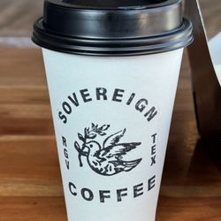 Sovereign Coffee - Honey latte (to go!)