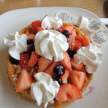 Jimmy's Egg Hefner - Berry Berry Belgian Waffle - Breakfast & Brunch Near Me - Oklahoma City, Oklahoma