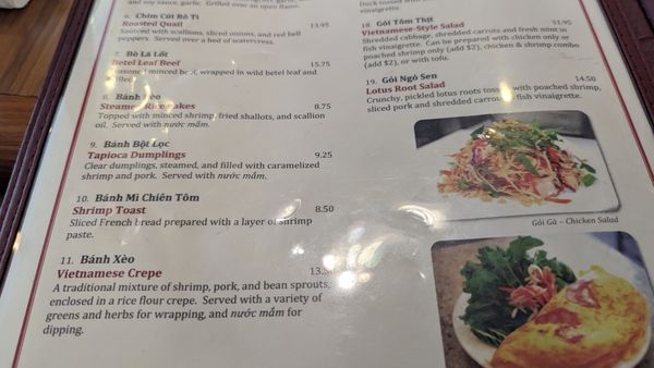 Menu photo 1 Pho Le Restaurant Boston, MA
