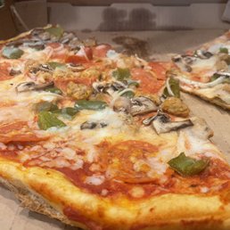 Leftover pizza Leftover pizza