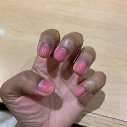 Lush Nails and Spa - Red jelly gel