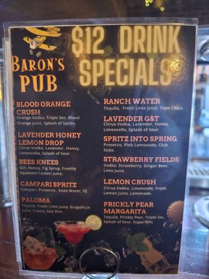 Menu photo 7 Baron's Pub Suffolk, VA