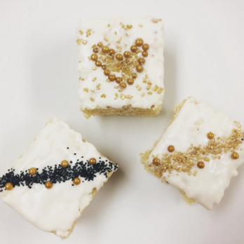 Kneady - Rice Krispin Glovers w/ White Chocolate & Decor - Desserts Near Me - Los Angeles, California Kneady - Rice Krispin Glovers w/ White Chocolate & Decor - Desserts Near Me - Los Angeles, California