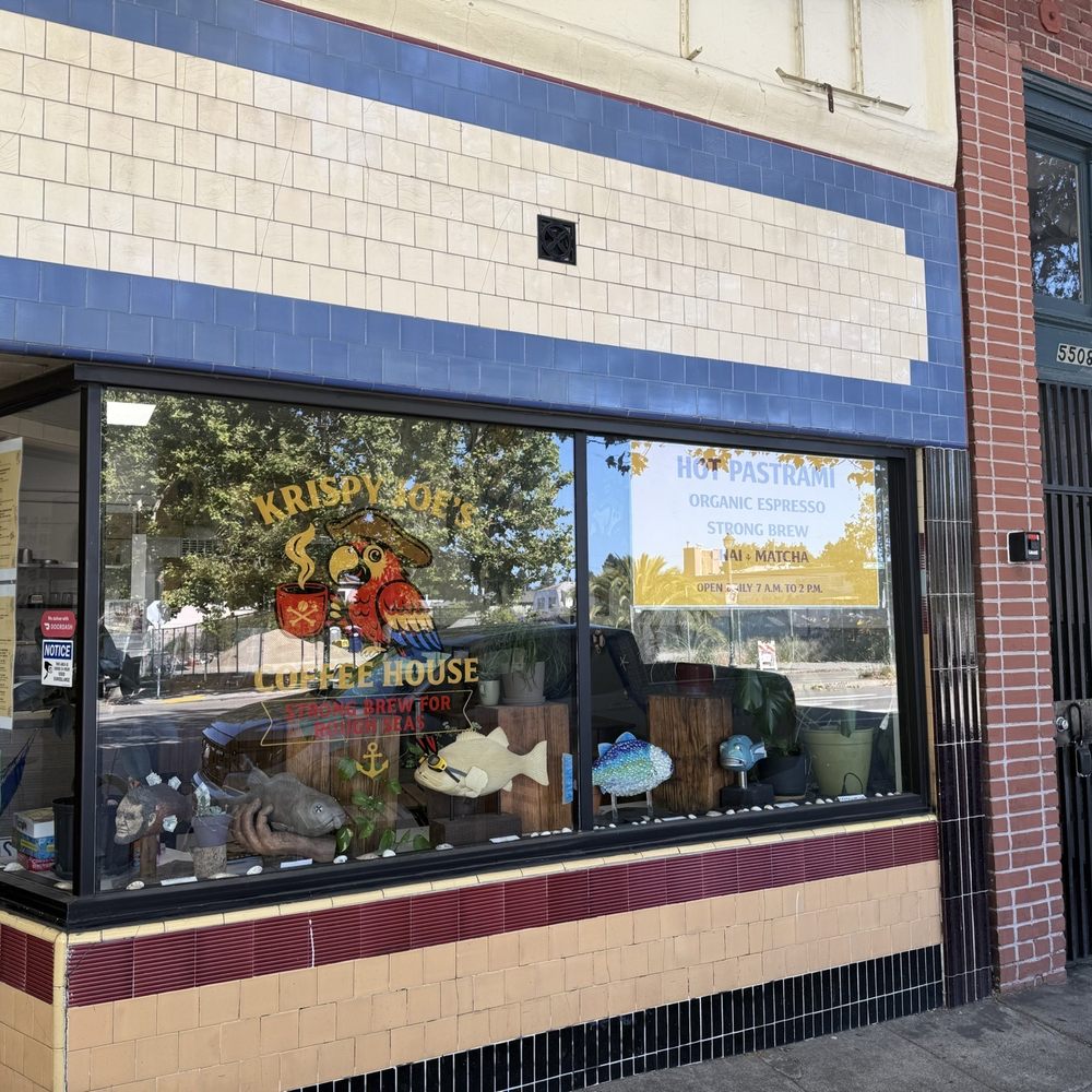 Krispy Joe's - Storefront - Coffee & Tea Near Me - Emeryville, California Krispy Joe's - Storefront - Coffee & Tea Near Me - Emeryville, California