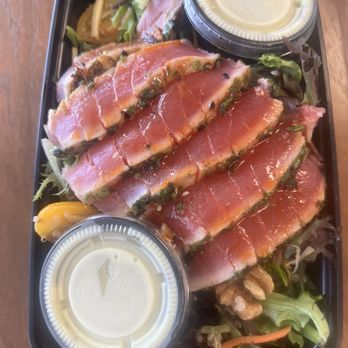 Starfish - Ahi tuna salad - to go order - Asian Fusion Near Me - Newport Beach, California Starfish - Ahi tuna salad - to go order - Asian Fusion Near Me - Newport Beach, California