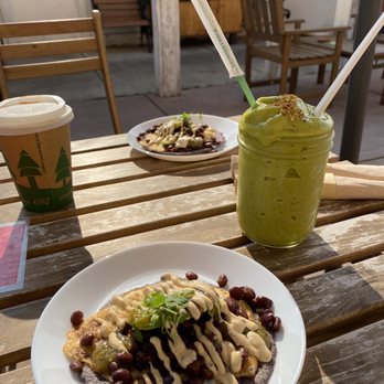 The Hidden Kitchen - Reef Rancheros and Islay Immunity with greens - Juice Bars & Smoothies Near Me - Cayucos, California The Hidden Kitchen - Reef Rancheros and Islay Immunity with greens - Juice Bars & Smoothies Near Me - Cayucos, California