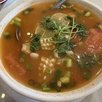 QJ Kitchen - Seafood Tom Yum Soup - Szechuan Near Me - Lake Forest, California