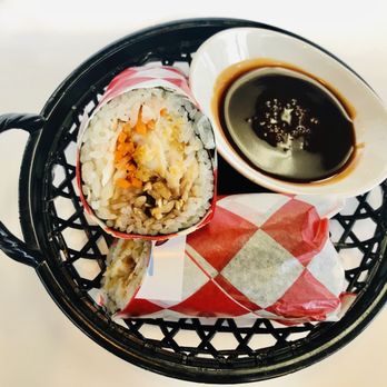 Momo Sushi - Fish Katsu Burrito - Japanese Near Me - Ann Arbor, Michigan