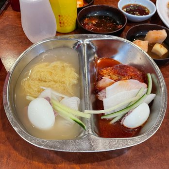 Hang Ari - half/half naengmyun - Korean Near Me - Ellicott City, Maryland