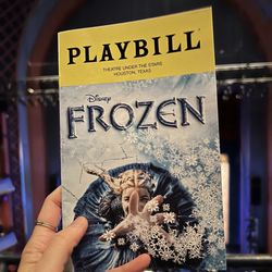 Theatre Under The Stars - Frozen playbill