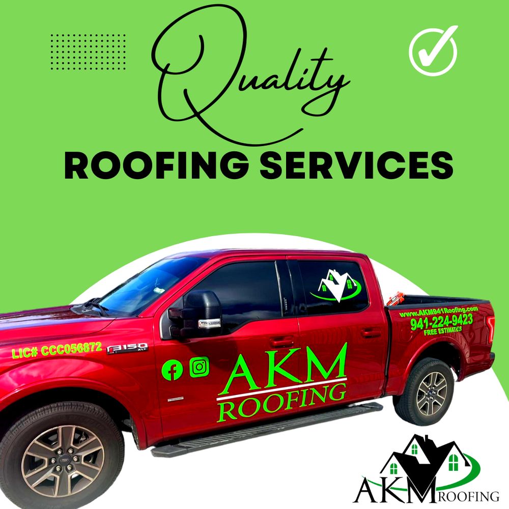 Slide of AKM Roofing