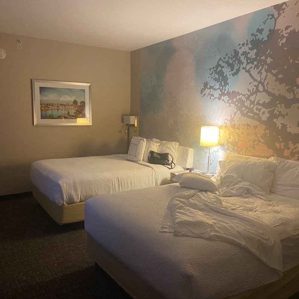 Marriott Irvine Spectrum - Our Beautiful Room with 2 Queen Beds $535 for 2 nights plus $15/day parking. - Hotels Near Me - Irvine, California Marriott Irvine Spectrum - Our Beautiful Room with 2 Queen Beds $535 for 2 nights plus $15/day parking. - Hotels Near Me - Irvine, California
