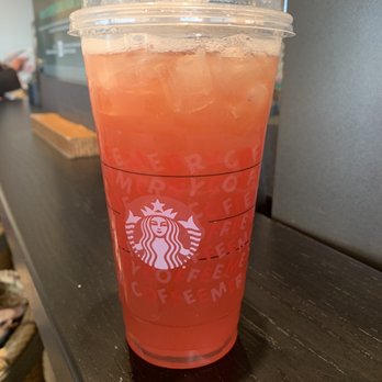 Starbucks - Teavanna Shaken Iced Guava White Tea Lenonade - Coffee & Tea Near Me - Springfield, Virginia
