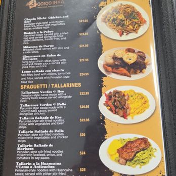 Qosqo Inka Peruvian Restaurant - Menu - Peruvian Near Me - White Plains, New York Qosqo Inka Peruvian Restaurant - Menu - Peruvian Near Me - White Plains, New York