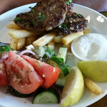 3 Olives - Greek beef burger :), the greek names is to hard to spell :) - Restaurants Near Me - Newtown, NSW