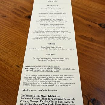 Orchard Kitchen - Menu - Modern European Near Me - Langley, Washington