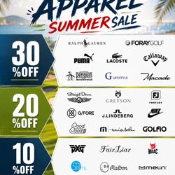 END OF SEASON APPAREL SUMMER SALE!