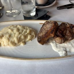 Lamb chops w/ sub of mashed potatoes