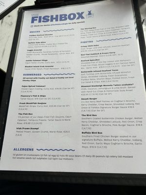 Menu photo 2 The Fish Box Dingle, KY