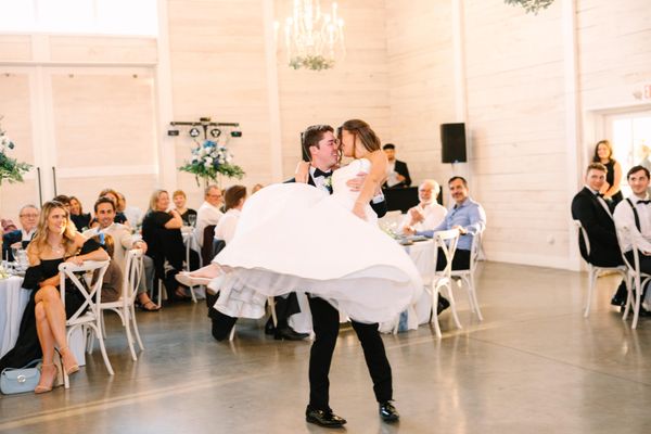 Sierra and Connor L. Wedding Dance - This amazing wedding dance was choreographed by Curtsy Ballroom in 10/2025. The wedding songs used were Dance With You mashed up with Sway by Michael Buble. This couple bought 8 lessons for multiple dips, tricks, and lifts throughout the dance. Our $1200, 8 Lesson Radiance Package is the most popular and recommended package for couples 2-4 months from their wedding and looking for something spectacular! Sierra and Connor L. Wedding Dance - This amazing wedding dance was choreographed by Curtsy Ballroom in 10/2025. The wedding songs used were Dance With You mashed up with Sway by Michael Buble. This couple bought 8 lessons for multiple dips, tricks, and lifts throughout the dance. Our $1200, 8 Lesson Radiance Package is the most popular and recommended package for couples 2-4 months from their wedding and looking for something spectacular!