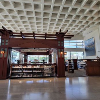 Cerritos Library - Beautiful California Craftsman designed area. - Libraries Near Me - Cerritos, California