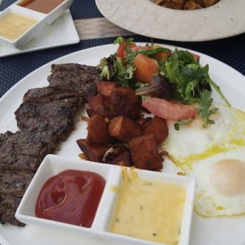 HAVEN Riverfront Restaurant & Bar - Steak & Eggs Eggs Benedict Pretzel Crusted Fried Calamari - New American Near Me - Edgewater, New Jersey HAVEN Riverfront Restaurant & Bar - Steak & Eggs Eggs Benedict Pretzel Crusted Fried Calamari - New American Near Me - Edgewater, New Jersey
