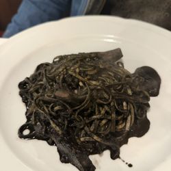 Cuttlefish ink pasta