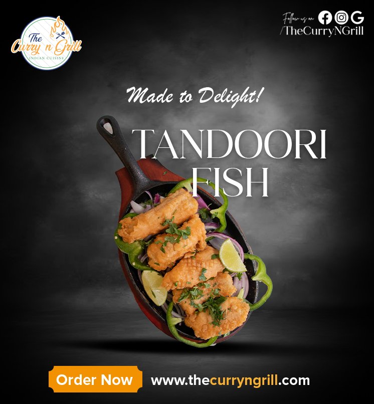 The Curry N Grill Logo