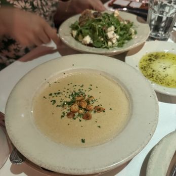 Café Lily - Cauliflower soup from special menu - Mediterranean Near Me - Decatur, Georgia