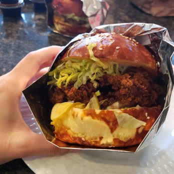 Art Is In Bakery - K-chicken burger - Bakeries Near Me - Ottawa, Ontario