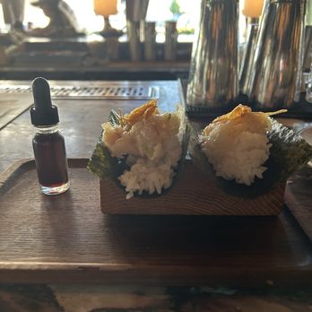 PYRO - Spicy Salmon Handroll* - Desserts Near Me - Phoenix, Arizona