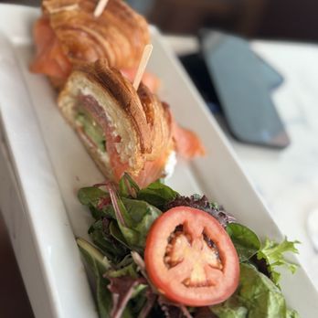 Blue Daisy - Croissant Salmon Sdw - Creperies Near Me - Santa Monica, California Blue Daisy - Croissant Salmon Sdw - Creperies Near Me - Santa Monica, California