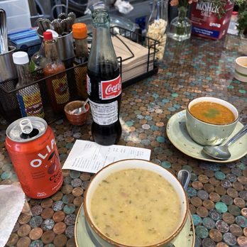 Rusty Ladle - Clam chowder, Red Garbanzo Curry - Soup Near Me - San Francisco, California Rusty Ladle - Clam chowder, Red Garbanzo Curry - Soup Near Me - San Francisco, California