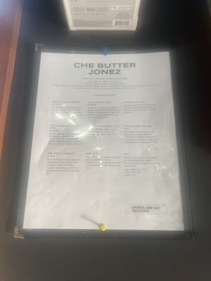 Menu photo 1 Che Butter Jonez Atlanta, GA Menu photo 1 Che Butter Jonez Atlanta, GA
