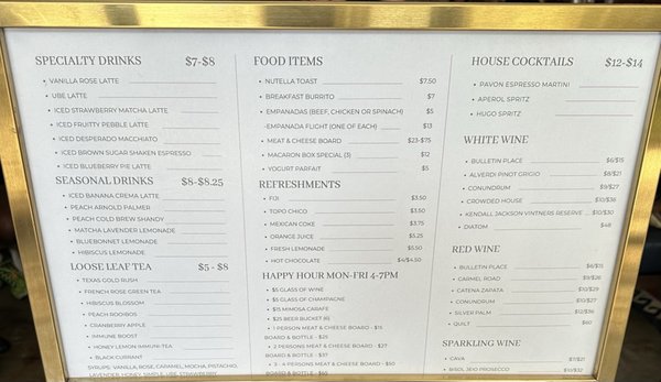 Menu photo 4 Pavón Coffee Den Houston, TX Menu photo 4 Pavón Coffee Den Houston, TX
