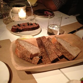 ABC Kitchen - Chicken liver toast in the back - Breakfast & Brunch Near Me - New York, New York