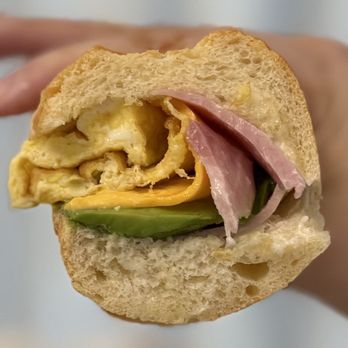 Lee's Sandwiches - Ham, Egg & Cheese CR 83 on baguette - Sandwiches Near Me - Cupertino, California