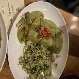 Crepas Con Mariscos