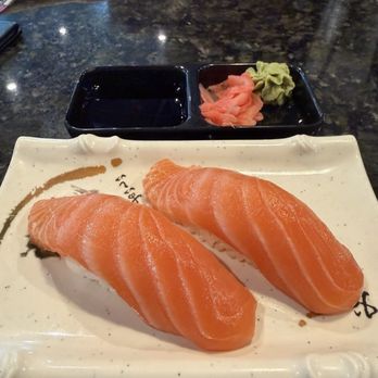 Hinata Hibachi & Sushi - Salmon Nigiri - Japanese Near Me - Fairfield, California