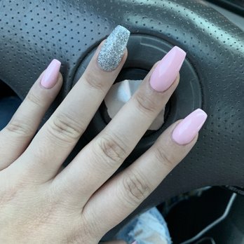 Ivory Nail Spa - coffin set by Lindsey (: - Nail Salons Near Me - Chino, California