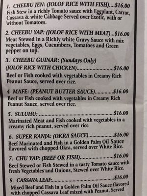 Menu photo 1 Fouta Halal Food 2 Restaurant Bronx, NY