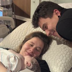 Joyful Birth - New parents welcome their newborn!